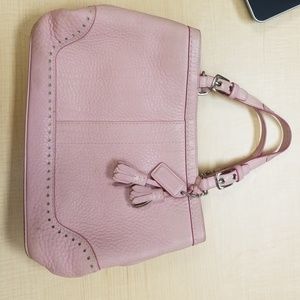 Super cute Coach Hampton pink purse.